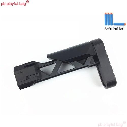 PB Playful bag Outdoor sports equipment soft bullet gun 3D printing material revenge PDW rear support toy accessories KG06