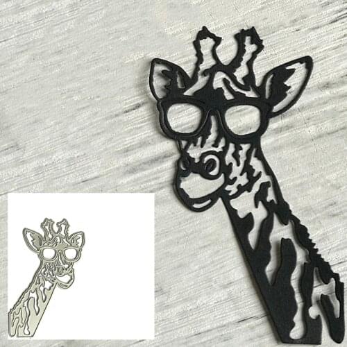 Metal cutting dies cut die mold peeking giraffe decoration Scrapbook dies paper craft knife mould blade punch stencils dies