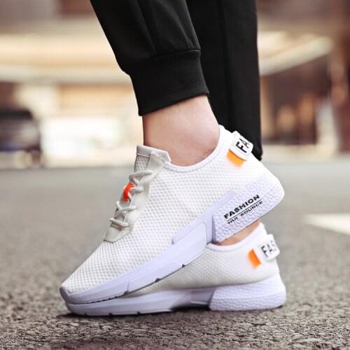 Sneakers Man Popcorn Sole Zapatillas Hombre Light Jogging Shoes Breath Summer Spring Autumn Running Drop shipping Big size