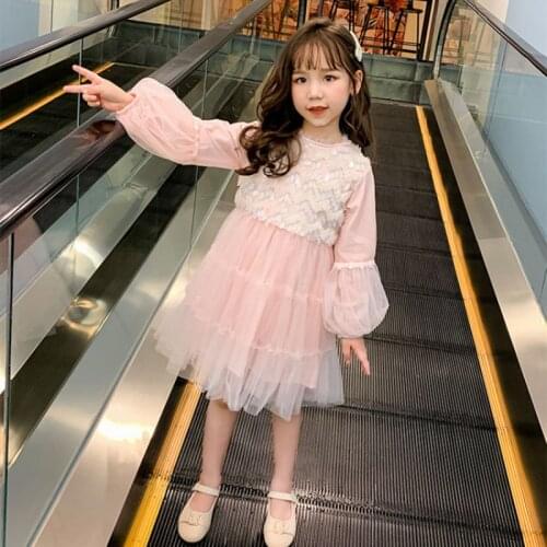 Girl Dress Kids Baby Gown 2021 Casual Spring Autumn Toddler Formal Party Outfits Sport Teenagers Dresses Cotton Children Clothin