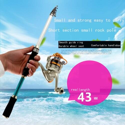 Portable Rotary Fishing 1.8M2.1M2.4M2.7M3.0M3.6 Fishing Rod Tough Carbon Fiber M Power Telescopic Travel Sea Boat Rock Fishing R