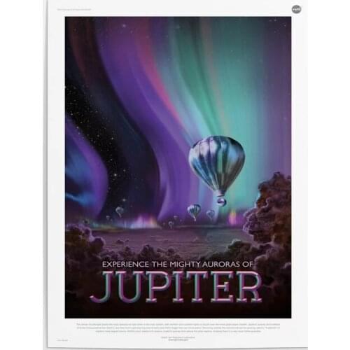 Prints Home Decoration Canvas Painting Hot Air Balloon Wall Art Modern Modular Pictures For Living Room Jupiter Poster No Frame