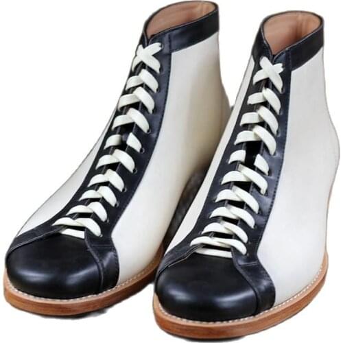 Sipriks Unisex Monkey Boots Calf Leather Logger Boots Retro Lace-To-Toe Boots Amekaji Goodyear Welted Shoes women mens martin