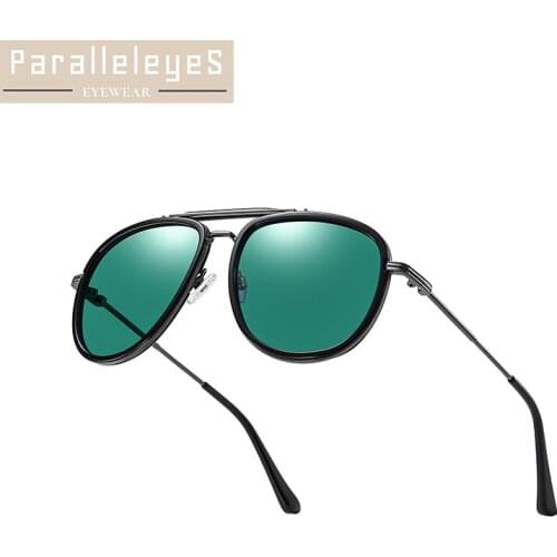 Classic Avaitor Polarized Sunglasses Men Designer Men Driving Sun Glasses Women Fashion Shades TR90 Metal Frame High Quality