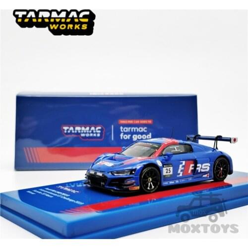 Tarmac Works 1:64 R8 LMS 2019 Intercontinental GT Challenge 2019 Diecast Model Car