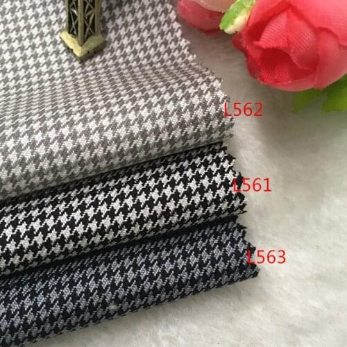 The British winter Plaid suit suit fabric color fabric dress pants suit DIY special offer clearance