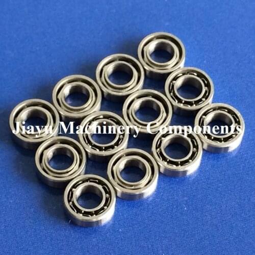 Free Shipping Via Express 500 PCS Open Type MR63 Bearings 3x6x2 mm Miniature Ball Bearings