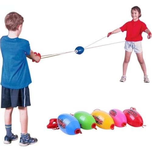 Children Toys Outdoor Interactive Pulling Elastic Speed Balls Sensory Training Sport Games Toy For Kids Adults Gift