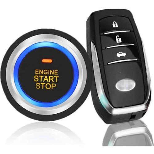 ST888-X5 Car SUV Keyless Entry Engine Start Alarm System Push Button Remote Starter Stop Auto
