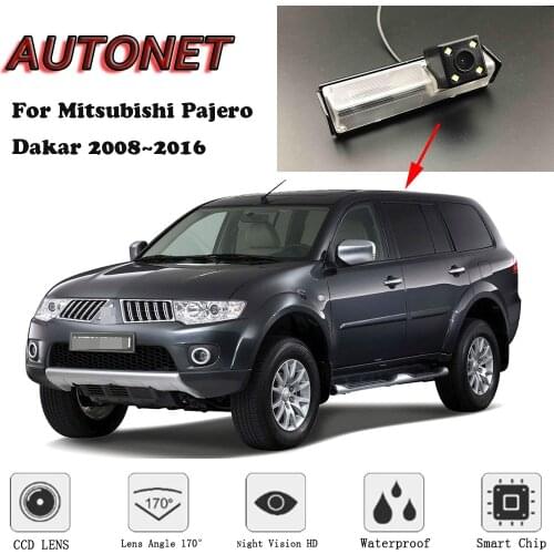 AUTONET Backup Rear View camera For Mitsubishi Pajero Dakar 2008~2016 CCD/Night Vision/parking Camera