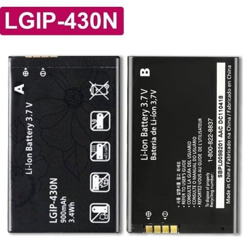 LGIP-430N Battery For LG Cookie Fresh GS290 GW300 LX290 LX370 LX370 LGIP 430N LGIP MT375 GM360 430N supply track number