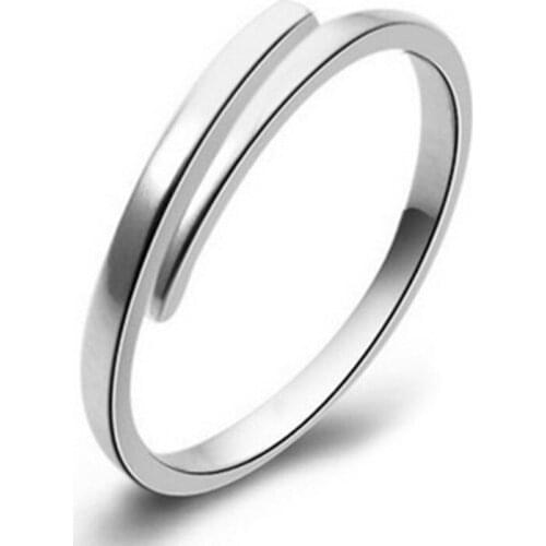 MAOKE Women's Silver Rings