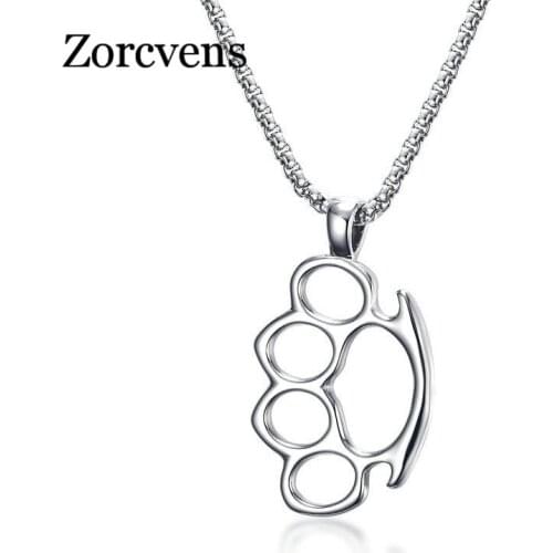 Modyle Mens Animal Footprints Pendant Necklace Silver Color Hiphop Stainless Steel Necklace Male Jewelry