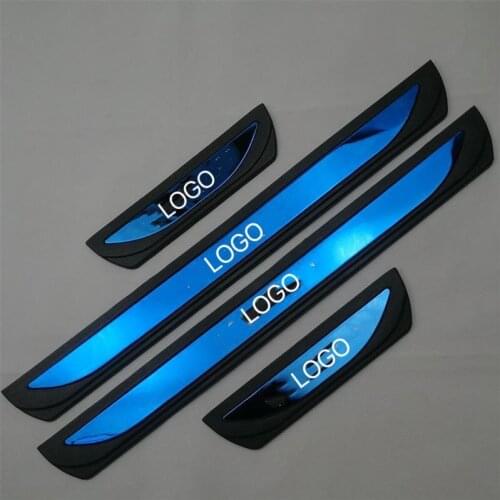 For Nissan Qashqai J11 2016-2018 Stainless Door Sill Scuff Plate Protector Trim Guard Kick Pedal Car Styling Accessory