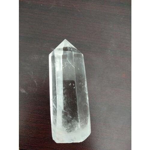 Natural white quartz Obelisk High quality Point Crystal Quartz Stone Tower Wand Healing Gemstone DIY Crafts Home Decor Ornaments
