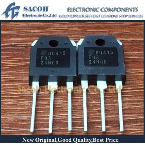 New Original 10PCS/Lot FQA24N60 24N60 or FQA26N30 or FQA27N25 or FQA28N15 TO-3PN 24A 600V N-channel Power MOSFET