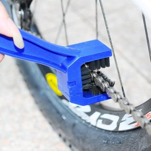 Plastic Cycling Motorcycle Bicycle Chain Clean Brush Gear Grunge Brush Cleaner Outdoor Cleaner Cleaner Scrubber bisiklet Tools
