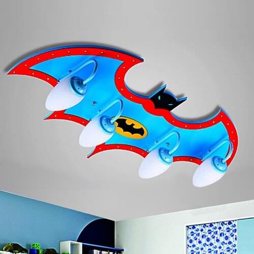 Modern Creative childrens room revenge union ceiling boy bedroom cartoon led aircraft lighting