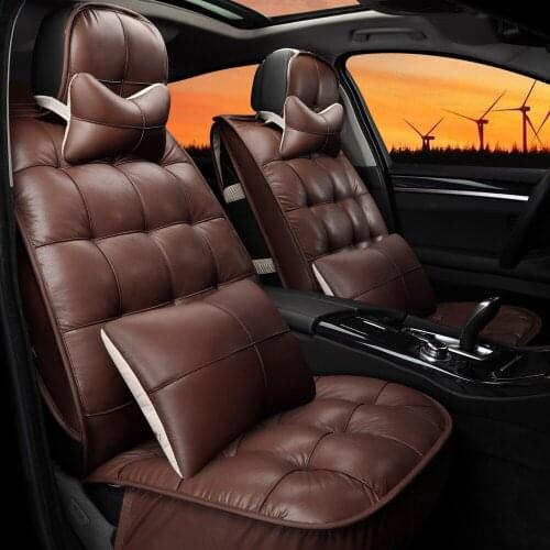 Winter car seat cushion for Buick regal k5 sportage hatchards the uluibau steps leaps down thermal seatpad coffee cream color