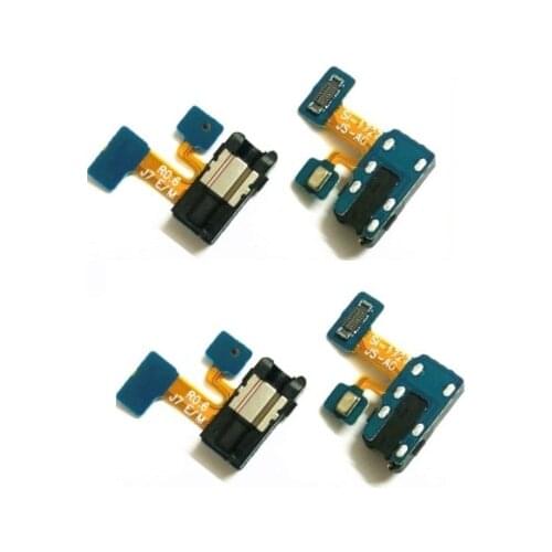 100pcs For Samsung Galaxy J3 j4 J5 J7 2017 J330 J530 J730 J400 Earphone Jack Headphone Audio Flex Cable