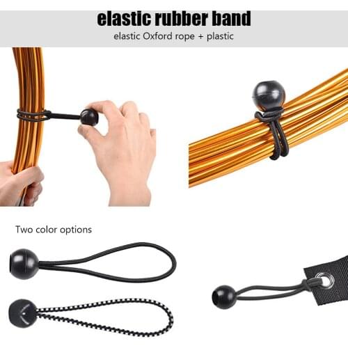 12pcs Camping Tent Binding Tie Rope Elastic Ball Buckle Awning Outdoor Camp Hiking Canopy Cords Fixed Strap