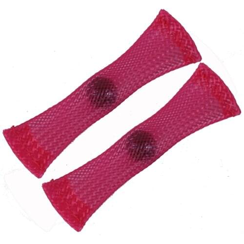 2pcs Braided Mesh Tube Marble Ball Kids Antistress Sensory toys Creative Anti Stress Relief Games Office Gadget For kids Adults