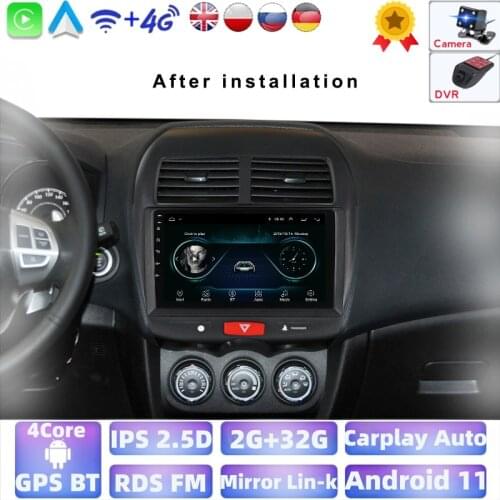 Car Navigation for Mitsubishi ASX 2010-2016 2017 Car Radio Multimedia video player GPS No 2 din Android 2GB+32GB wifi