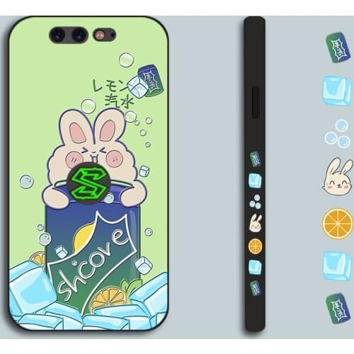 Side Print Cute Bear Case For Xiaomi Black Shark 2 3 4 Pro Holder Shell TPU Back Cover For Xiaomi Black Shark Helo