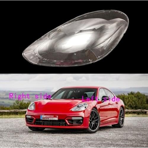 For Porsche Panamera GTS 2017 2018 2019 2020 2021 Car Headlight cover Headlamp Lens Auto Shell Cover