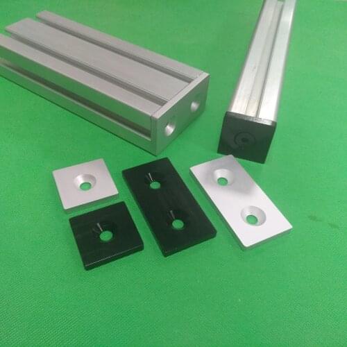 2020 European Standard Fittings Aluminum Profile End Cover Plate 5mmx20mmx20mm 6063-T5
