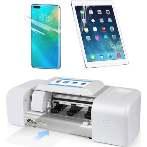 TPU Hydrogel Film Cutter Cut Any Phone Models 8000+ mobile screen protector making machine