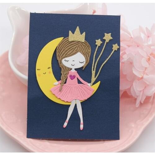 KLJUYP Girl Metal Cutting Dies Scrapbook Paper Craft Decoration dies scrapbooking