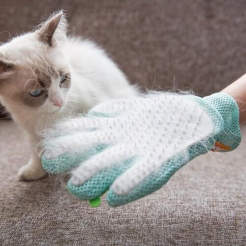 Multicolor Touch Cat Dog Floating Cat Gloves Accessories Scratching Comb Soft Silicone Pet Hair Brush Product Massage Bath Brush