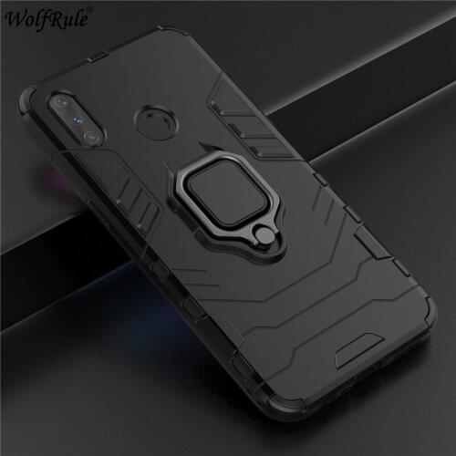 Holder Magnetic Case Oppo Realme 3 Case 6.22" Durable Metal Ring Stand Cover For Oppo Realme 3 Case Cover Realme 3 Coque Fundas