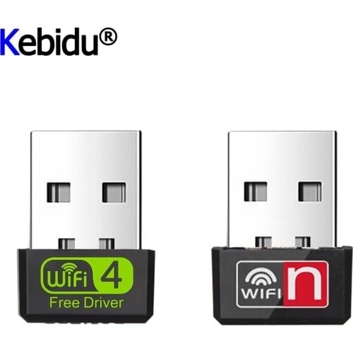 Mini USB Adapter 150Mbps Wi-Fi Adapter MT7601 For PC USB Ethernet WiFi Dongle 2.4G Network Card Wi Fi Receiver