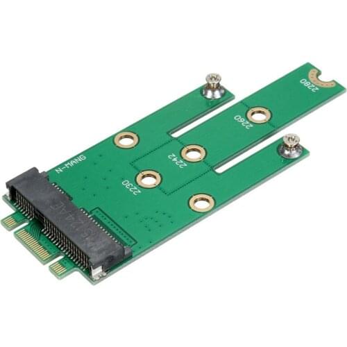 Msata Mini PCI-E 3.0 Ssd To Ngff M.2 B Key Sata Interface Adapter Card