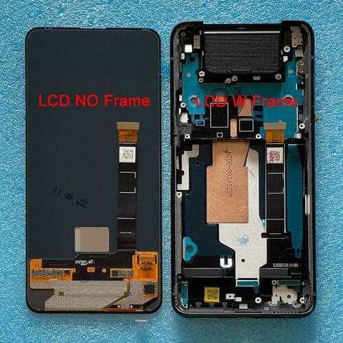 6.67" Original Amoled For For Asus Zenfone 7 ZS670KS LCD Display Screen+Touch Panel Digitizer For For ZS670KS ASUS_I00 LCD
