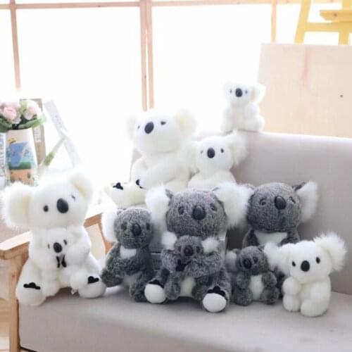 Plush Doll Cute Soft Simulation Koala Bear Plush Toy Stuffed Koala for Kids Children Gift AN88
