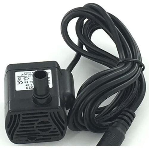 Mini Submersible Pump 12V Water Pump 200L/H for Hydroponics Circulating
