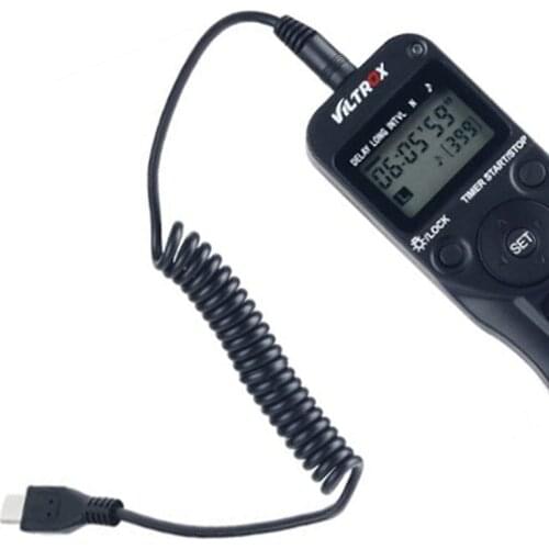 Viltrox LCD Shutter Release Timer Remote Controller for Sony Camera A58 A7II A7R A6000 A3000 RX100M3 HX400 HX60 RX100II NEX-3NL