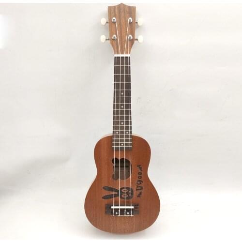 21 Inch Full Saple Ukulle Universal Four String Guitar Belt with Picture