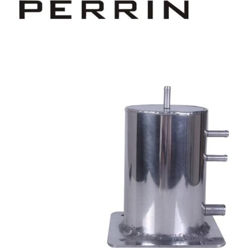 Universal Alloy Polished 1.5L Oil Catch Can/Tank Fuel Swirl Pot surge petrol tank