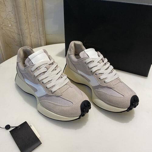 SOUTHLAND casual Vulcanized shoes women england fashion genuine leather Color contrast white shoes sneakers women shoes woman