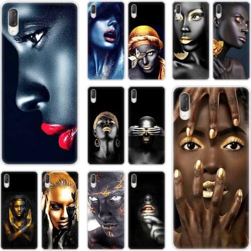 Hot Black sexy girl Hard Case For Sony Xperia L1 L2 L3 X XA XA1 XA2 XA3 Ultra 10 Plus E5 XZ XZ1 XZ2 Compact XZ3 XZ5 2 20 Cover