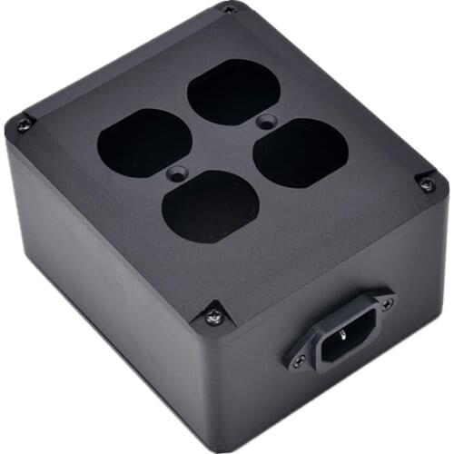 1 piece Aluminum chassis 120*60*100mm Power socket housing power box 1311MB