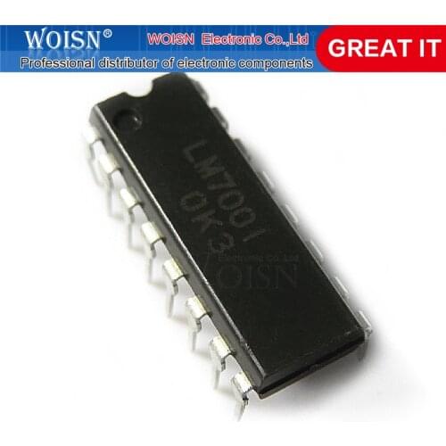1pcs/lot LM7001 LM 7001 DIP-16 In Stock