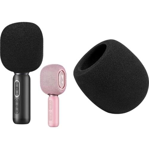 2Pcs Artifical Fur Windscreen Cover Microphone Windproof Windshield Filter Foam For -JBL KMC500 Bluetooth-compatible Wireless