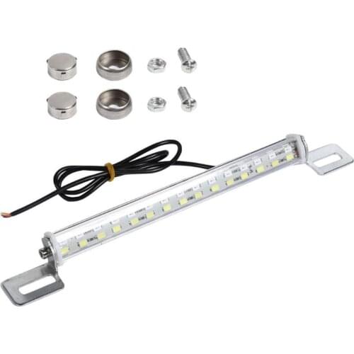 30 LED Car Rear License Plate Light Bar SMD 5730 Tail Brake Lamp Reverse Light Brake And Stop Flash Red Reverse White