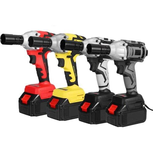 400W rechargeable wrench lithium brushless wrench electric rechargeable large torque wrench screws