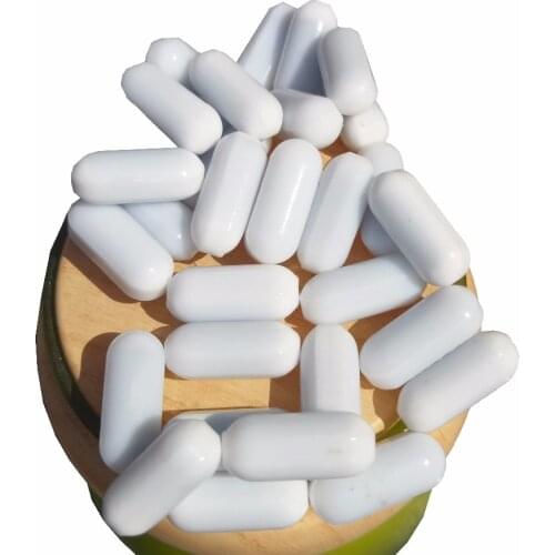 C6x15mm laboratory Magnetic Stirrer Mixer Stir Bar without Pivot Ring Plain Stirring white Spinbars,Pack of 10pcs